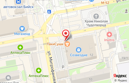 Электронный дискаунтер Ситилинк в Барнауле на карте