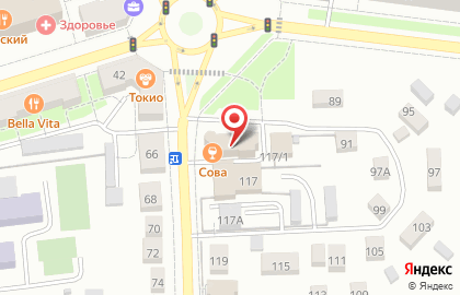 Служба ДезФумКонтроль на улице Садовое Кольцо на карте