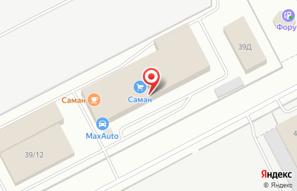 Торгово-сервисная компания Айрис на улице Терешковой на карте