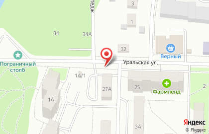 Производственная компания, ИП Ромашов А.Г. на Уральской на карте