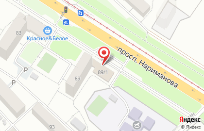 Супермаркет Магнит в Ленинском районе на карте