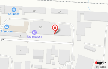 Транспортная компания Главтрасса на Полтавской улице на карте