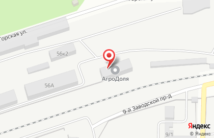 Стройком в Ленинском районе на карте