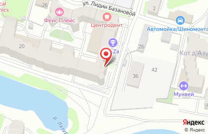 Банкомат Вбрр на улице Лидии Базановой на карте