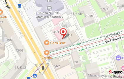 Магазин визиток и полиграфии на Новослободской, 36 ст1 на карте