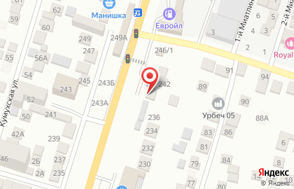 Автомастерская в Кировском районе на карте