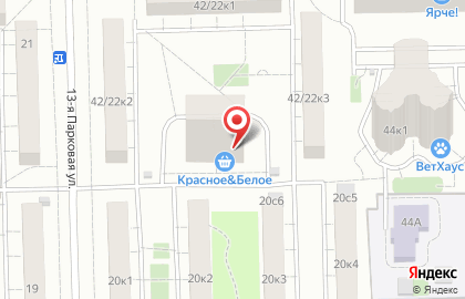 Мини-маркет Фасоль в Восточном Измайлово на карте