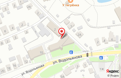 Восход в проезде Водопьянова на карте