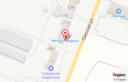 Линде Уралтехгаз на Омской улице на карте