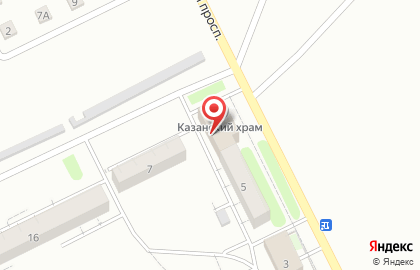 Продуктовый магазин в Оренбурге на карте