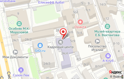 Медицинский колледж №5 в Москве на карте
