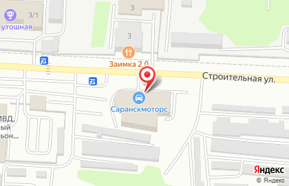 Автосалон Саранскмоторс Kia, JAC, Livan на карте