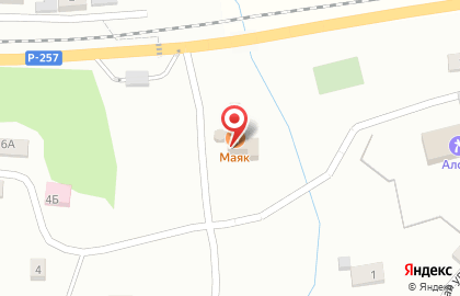 Маяк в Дивногорске на карте