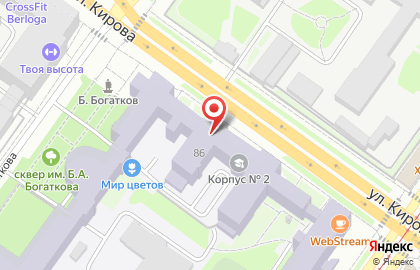 Центр финансовых технологий в Октябрьском районе на карте