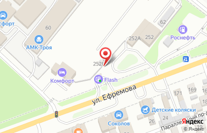 Автоцентр ПланетАвто на улице Воровского на карте