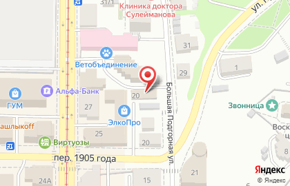 Интернет-магазин Happy-Moms.ru на Большой Подгорной улице на карте