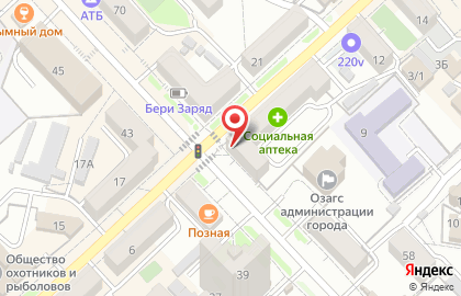 Аптечная справочная служба ТвояАптека.рф в Центральном районе на карте