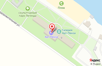 Гостиничный комплекс Арт-Пенза на карте