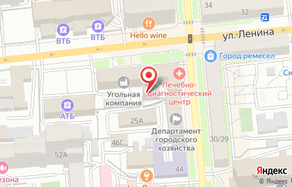 Гостиница Валерия в Центральном районе на карте