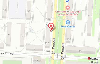Волгоградское региональное отделение Всероссийской политической партии Единая Россия в Кировском районе на карте