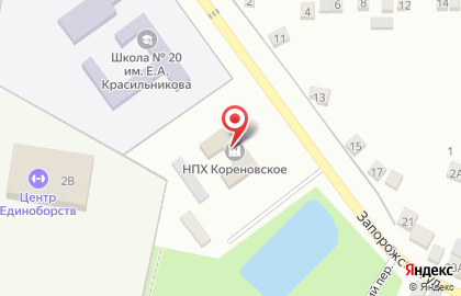 Кореновское научно-производственное хозяйство, ФГУП на карте