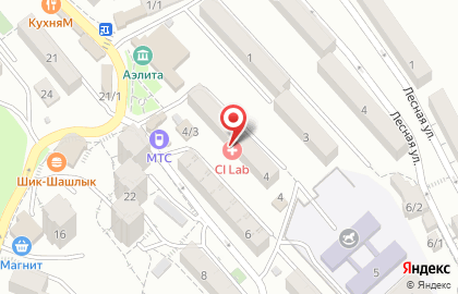 Медицинская лаборатория CL LAB на Ворошиловской улице на карте