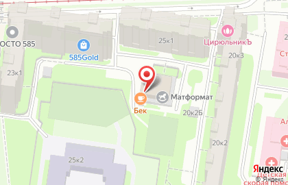 Компания КлинАп на проспекте Косыгина на карте