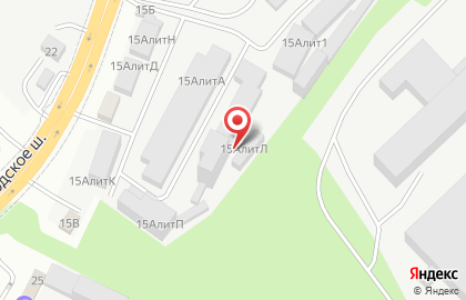 ООО АНТАРЕС на Заводском шоссе на карте