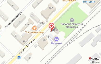 Магазин товаров для животных на проспекте Ленина, 28а на карте