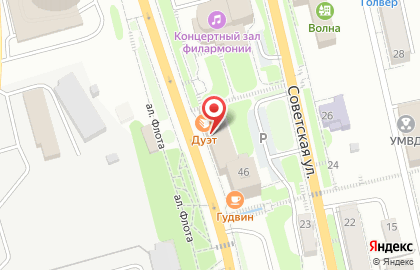 Представительство в г. Петропавловске-Камчатском МИД России на карте