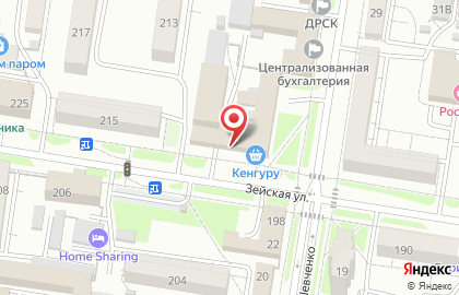 Амурский областной физкультурно-оздоровительный спортивный клуб Урожай на карте