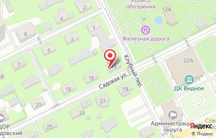 Вера на Садовой улице на карте