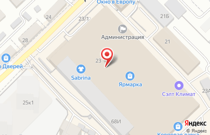 Класс на Донбасской улице на карте