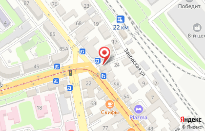 Киоск по продаже печатной продукции Пресса сегодня на улице Маркова на карте