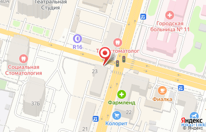 Салон связи МегаФон на Ленинградской улице на карте