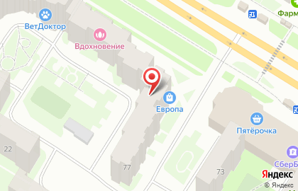 Клининговая компания Аврора на проспекте Ленина на карте