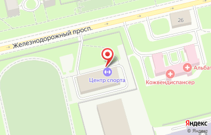 Центр физической культуры, спорта и здоровья Невского района на карте