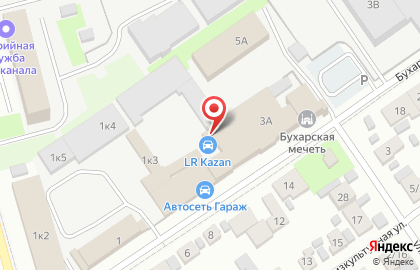 Автосервис LRKazan на Бухарской улице на карте