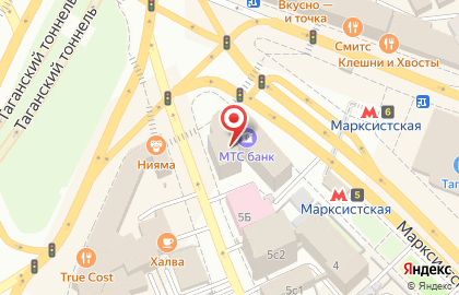 Метрополис на Воронцовской улице на карте