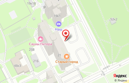 Автостоянка на Загребском бульваре, 21а на карте