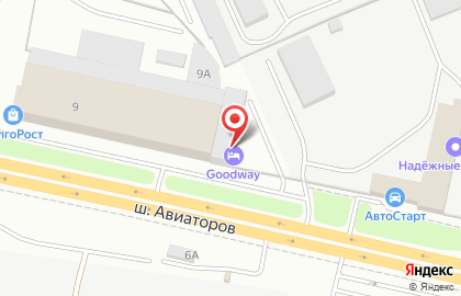 Хостел GoodWay в Дзержинском районе на карте