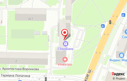 Аптекарь Эвениус, Верхняя часть города на Казанском шоссе на карте