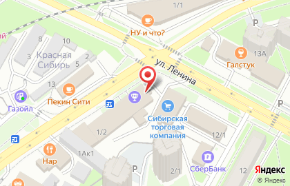 Мебельная компания ХозОптТорг на улице Красная Сибирь на карте