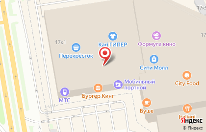 Магазин Розовый Кролик на Коломяжском проспекте на карте