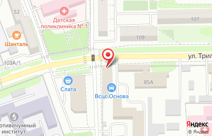 Магазин зоотоваров Бетховен в Октябрьском районе на карте