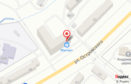 Компания Гарант сервис на улице Островского на карте