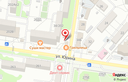 Розничная сеть мороженого Русский холодъ в Ленинском районе на карте