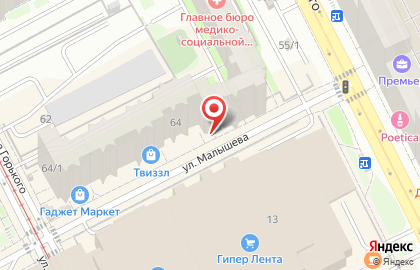 Кадастровый инженер Мазунина А.А. на карте