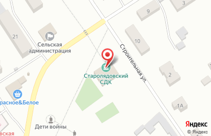 Старолядовский сельский дом культуры на карте