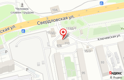 Магазин кондитерских изделий в Свердловском районе на карте